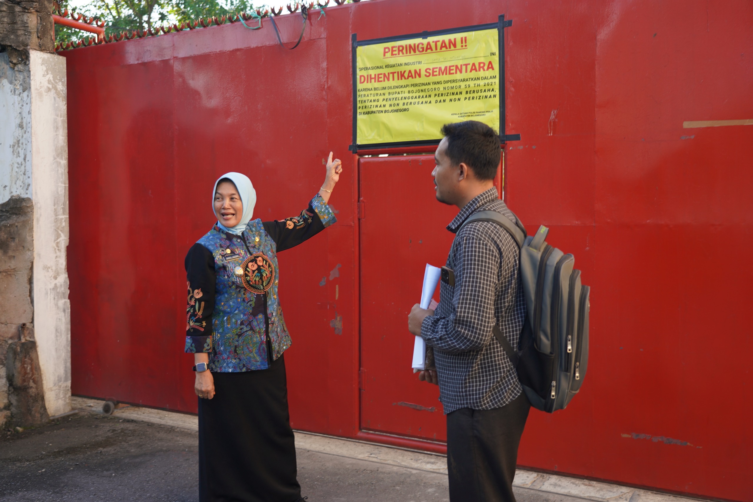 Wabup Bojonegoro Tegaskan, Penghentian Operasional PT Sata Tec Indonesia