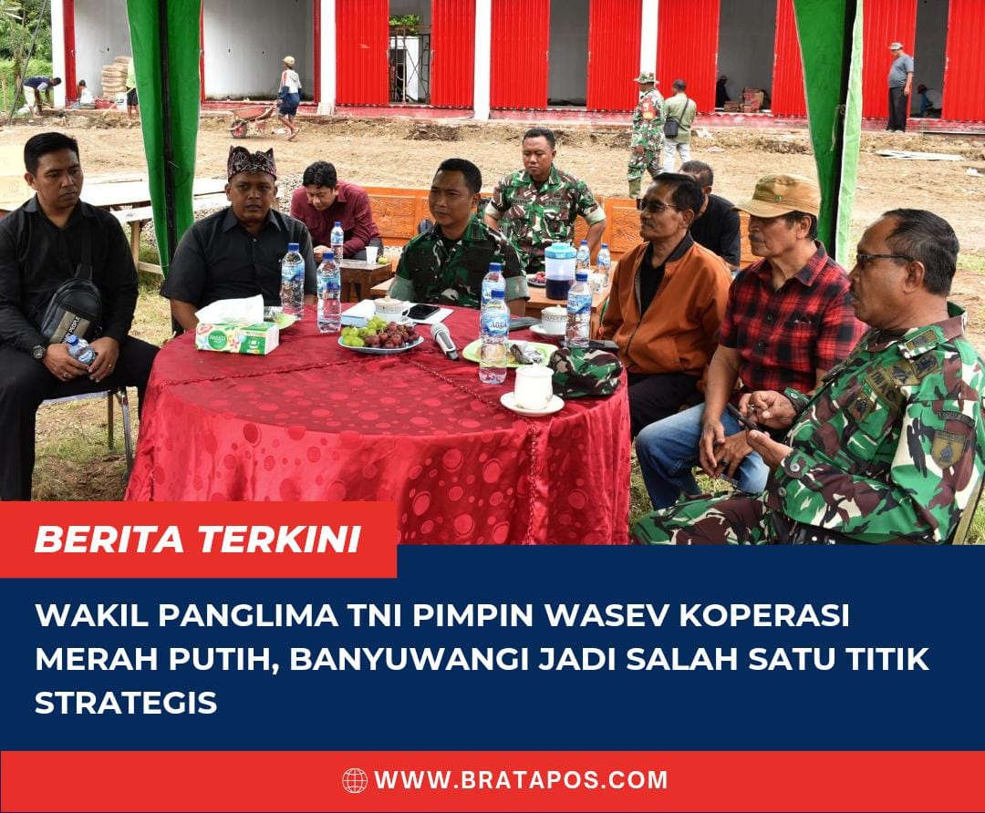Wakil Panglima TNI Pimpin Wasev Koperasi Merah Putih, Banyuwangi Jadi Salah Satu Titik Strategis