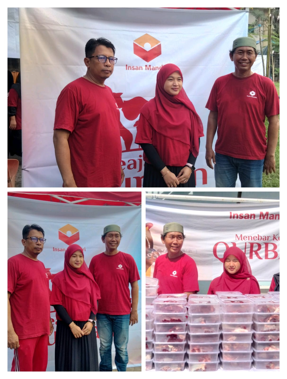 Yayasan Insan Mandiri Rayakan Idul Adha Dengan Potong Hewan Kurban