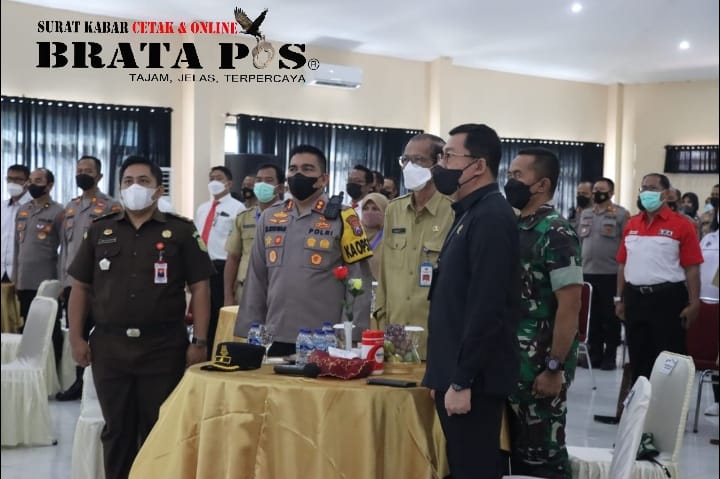 Kapolres Magetan AKBP Muhammad Ridwan Beserta Bupati Suprawoto dan Jajaram Forkopimda Hadir Dalam Launching Satgas PPA