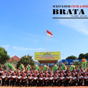 48 Siswa SPN Polda Jatim, yang melaksanakan Latihan Kerja di Polres Tuban